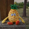 New Fruits Vegetables banana Pear Brcoccoli  watermelon cauliflower Lemon Mushroom pineapple Starwberry 9" Soft Plush Doll Toy