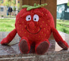 New Fruits Vegetables banana Pear Brcoccoli  watermelon cauliflower Lemon Mushroom pineapple Starwberry 9" Soft Plush Doll Toy